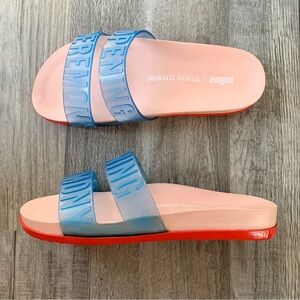 Melissa x Opening Ceremony Flipp Double Slides Size 8